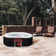 ALEKO 2-Person Inflatable Hot Tub – 100-130 Bubble Jets, 145 Gal, 1200W Heater, 104°F