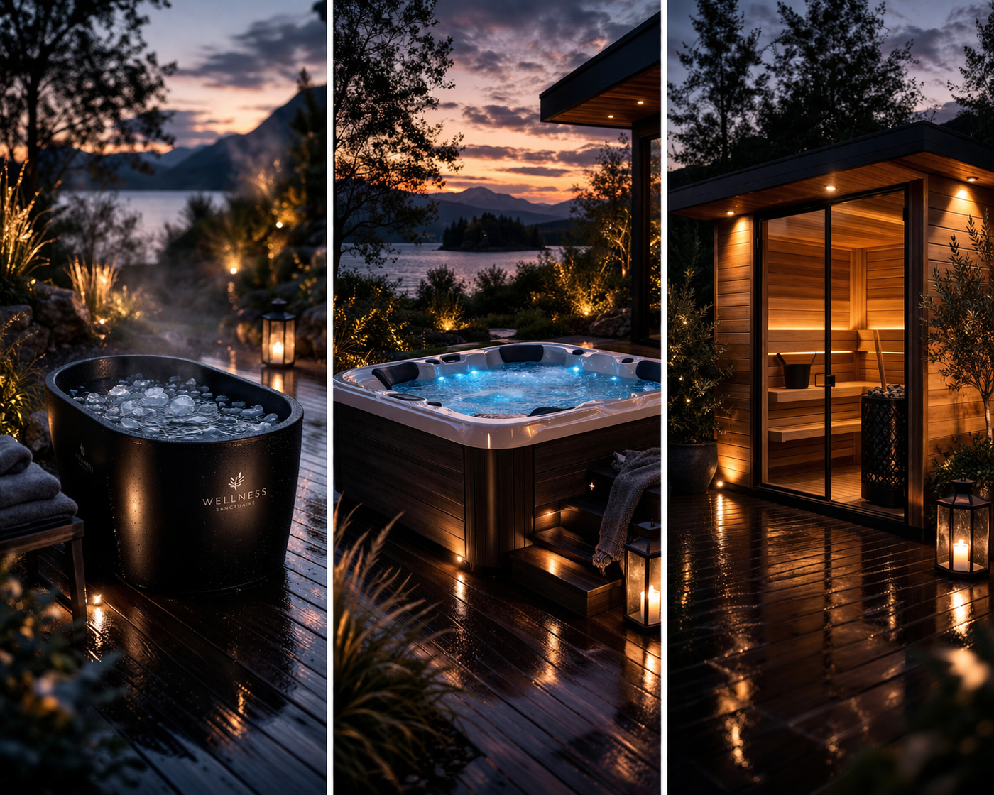 Build a home ritual around heat, cold, water, and calm.