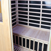 Tremblant 2-Person Infrared Sauna – FAR Infrared, Chromatherapy & Bluetooth Audio