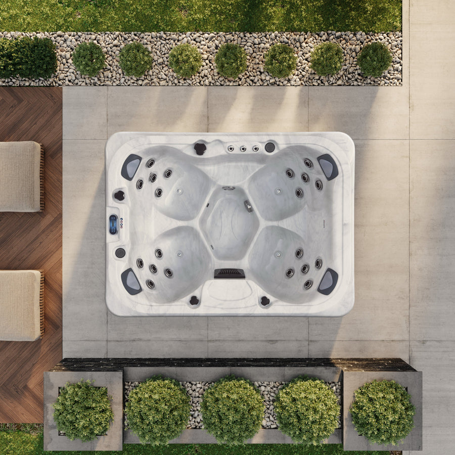 Outdoor Living Reef Hot Tub | 4-Person Spa with 20 Jets & Balboa Controls