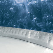 PureSpa Luxury 6-Person Bubble Massage Spa with Headrests & LED Light