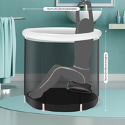 Portable Ice Bath Tub – Collapsible Cold Plunge Therapy Tub, 29.5" x 29.5"